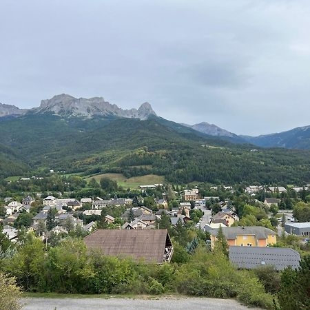 Terrasse Adroit T2 Barcelonnette - Wi-Fi Gratuit - 7 Couchages Lägenhet Exteriör bild