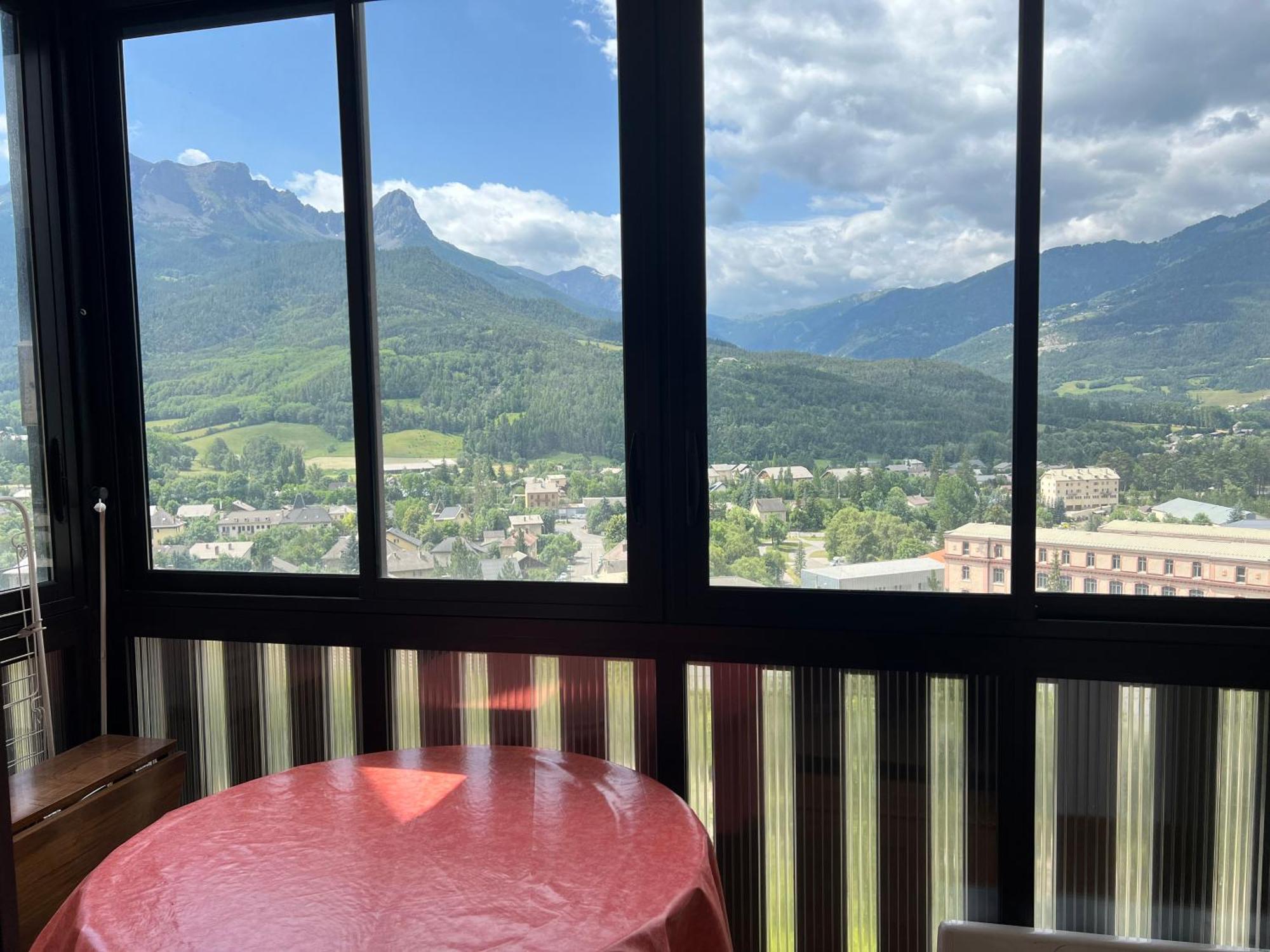Terrasse Adroit T2 Barcelonnette - Wi-Fi Gratuit - 7 Couchages Lägenhet Exteriör bild